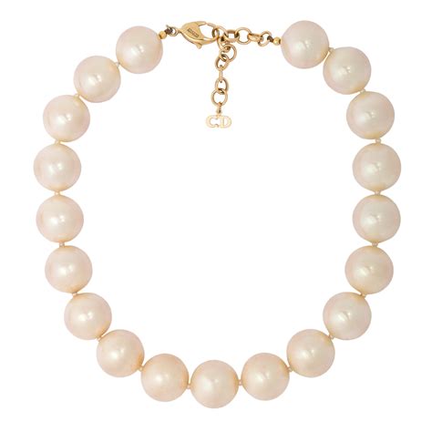 christian dior pearl necklace|Mehr.